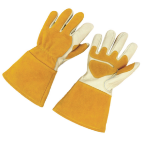 Premium mig welding glove, split back, split reinforcement, sewn with Kevlar