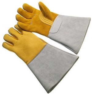 insulated elkskin gloves