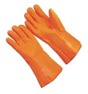 Orange fluorescent coating, rough, 12'