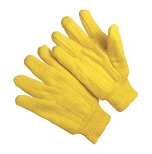 Fully gold chore style, knit wrist