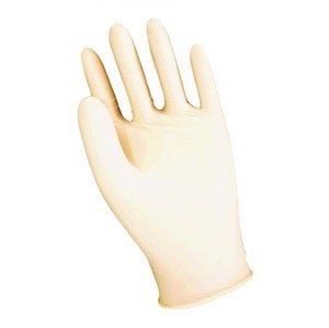 Seattle Glove Disposable Latex Gloves- White, 100/Box, Sizes M/L - Large