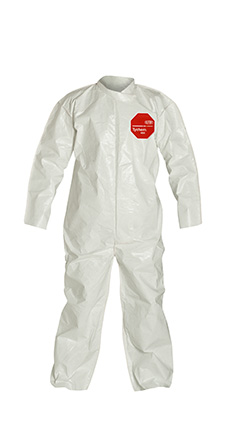 Tychem® 4000- Coverall, bound seams, zipper