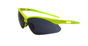 RAZOR EDGE II, ANTI-SCRATCH, SMOKE, HI-VIS GREEN FRAME