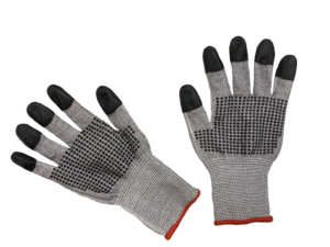 A6 Cut Resistant Glove with Dots on Both Sides