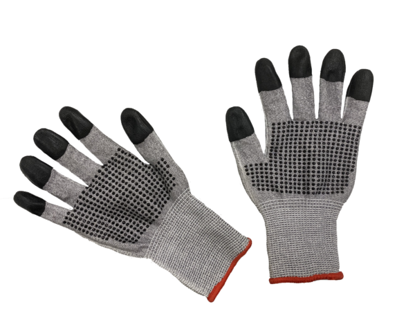 A6 Cut Resistant Glove with Dots on Both Sides