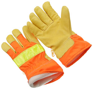 Pigskin palm,3m reflective tape,insulate,safety cuff.