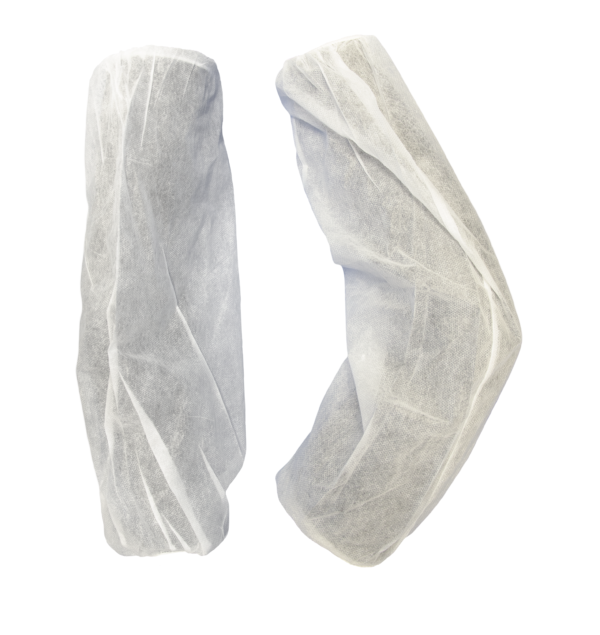 18″ polypropylene sleeve, elastic wrist