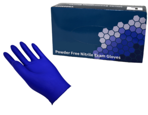 Medical Grade Nitrile, disposable, powder free